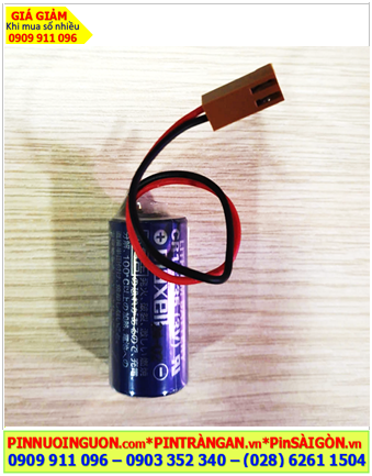 Maxell CR17335; Pin nuôi nguồn PLC Maxell CR173355 lithium 3V 2/3A 1750mAh _Xuất xứ NHẬT 
